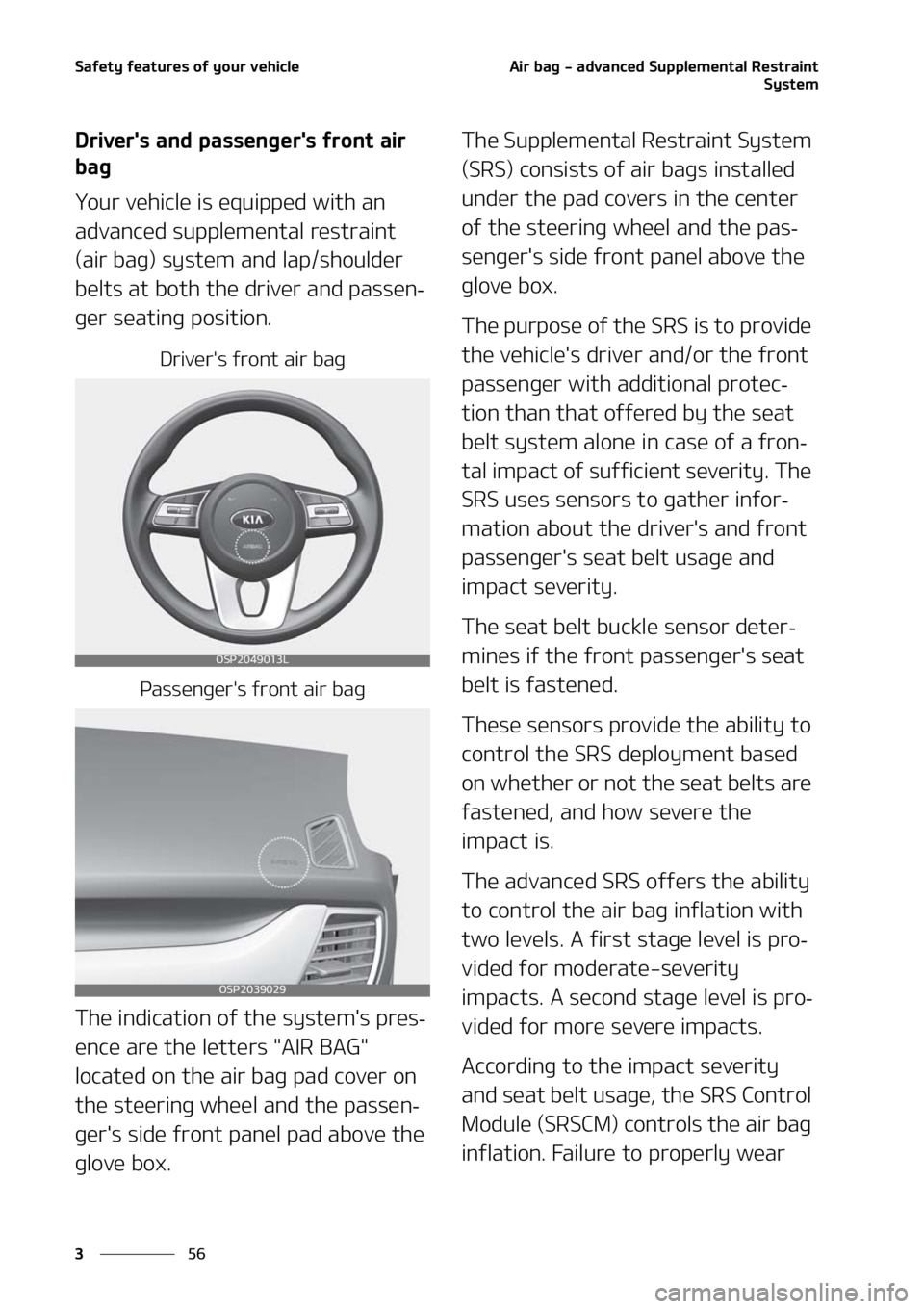 KIA SELTOS 2021 Manual Online �4�B�G�F�U�Z��G�F�B�U�V�S�F�T��P�G��Z�P�V�S��W�F�I�J�D�M�F
��
�
�"�J�S��C�B�H����B�E�W�B�O�D�F�E��4�V�Q�Q�M�F�N�F�O�U�B�M��3�F�T�U�S�B�J�O�U
�4�Z�T�U�F�N
�%�S�J�W�F�S��T��B�O�E��Q�B�T�