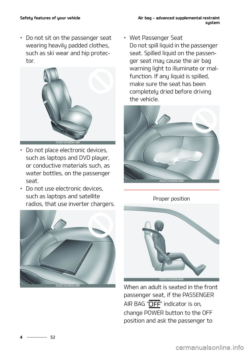 KIA NIRO EV 2020  Owners Manual �4�B�G�F�U�Z��G�F�B�U�V�S�F�T��P�G��Z�P�V�S��W�F�I�J�D�M�F
��
�
�"�J�S��C�B�H����B�E�W�B�O�D�F�E��T�V�Q�Q�M�F�N�F�O�U�B�M��S�F�T�U�S�B�J�O�U
�T�Z�T�U�F�N
LÜ�%�P��O�P�U��T�J�U��P�O��U