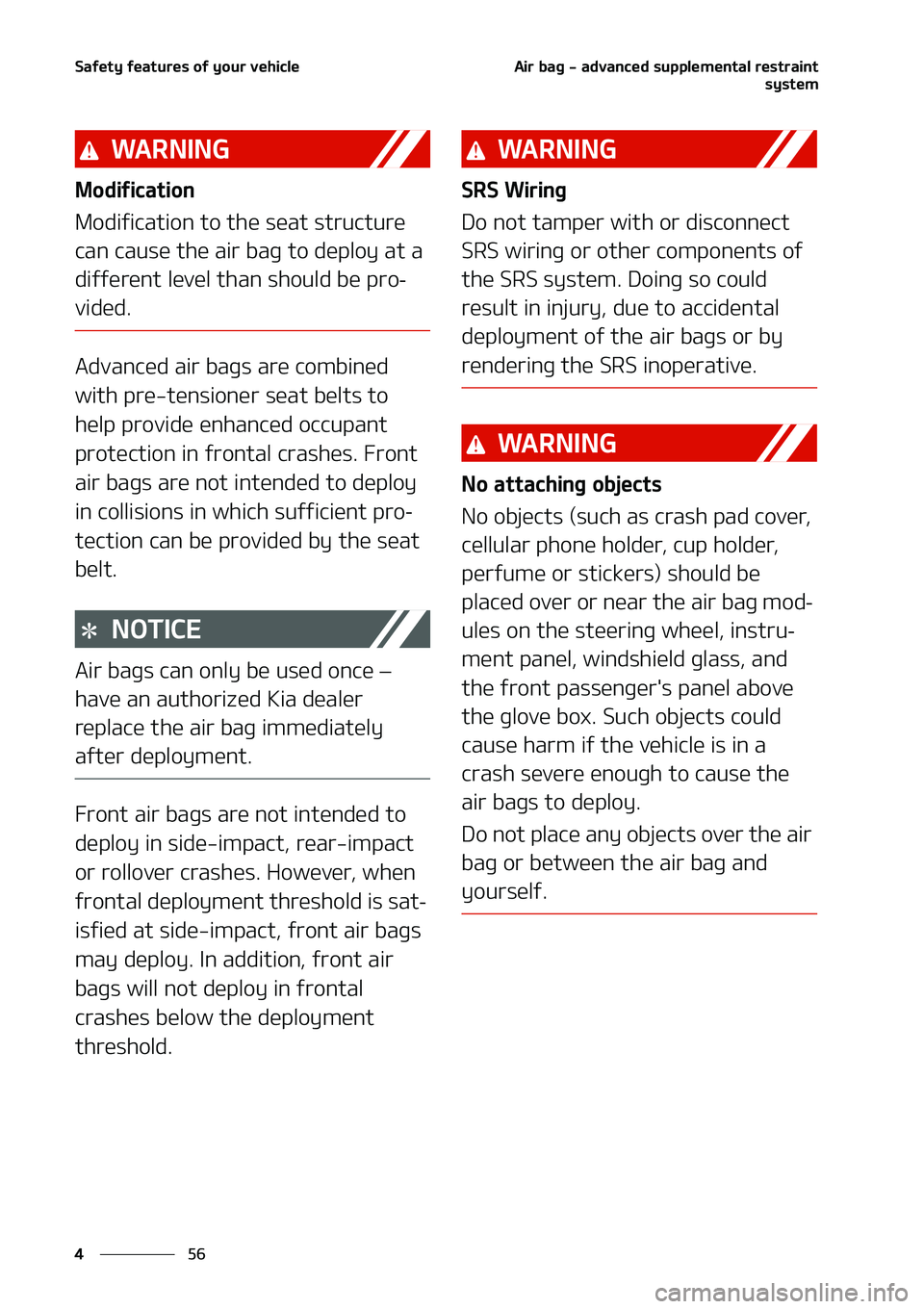 KIA NIRO EV 2020  Owners Manual �4�B�G�F�U�Z��G�F�B�U�V�S�F�T��P�G��Z�P�V�S��W�F�I�J�D�M�F
��
�
�"�J�S��C�B�H����B�E�W�B�O�D�F�E��T�V�Q�Q�M�F�N�F�O�U�B�M��S�F�T�U�S�B�J�O�U
�T�Z�T�U�F�N
�8�" �3 �/ �* �/ �(
�.�P�E�J�G�J�