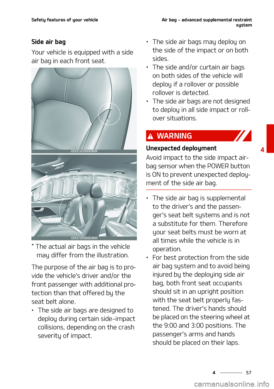 KIA NIRO EV 2020  Owners Manual ��
�
�
�4�B�G�F�U�Z��G�F�B�U�V�S�F�T��P�G��Z�P�V�S��W�F�I�J�D�M�F�"�J�S��C�B�H����B�E�W�B�O�D�F�E��T�V�Q�Q�M�F�N�F�O�U�B�M��S�F�T�U�S�B�J�O�U�T�Z�T�U�F�N
�4�J�E�F��B�J�S��C�B�H
�:�P�V�