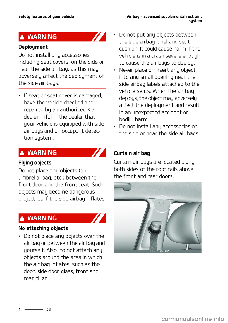 KIA NIRO EV 2020  Owners Manual �4�B�G�F�U�Z��G�F�B�U�V�S�F�T��P�G��Z�P�V�S��W�F�I�J�D�M�F
��
�
�"�J�S��C�B�H����B�E�W�B�O�D�F�E��T�V�Q�Q�M�F�N�F�O�U�B�M��S�F�T�U�S�B�J�O�U
�T�Z�T�U�F�N
�8�" �3 �/ �* �/ �(
�%�F�Q�M�P�Z�