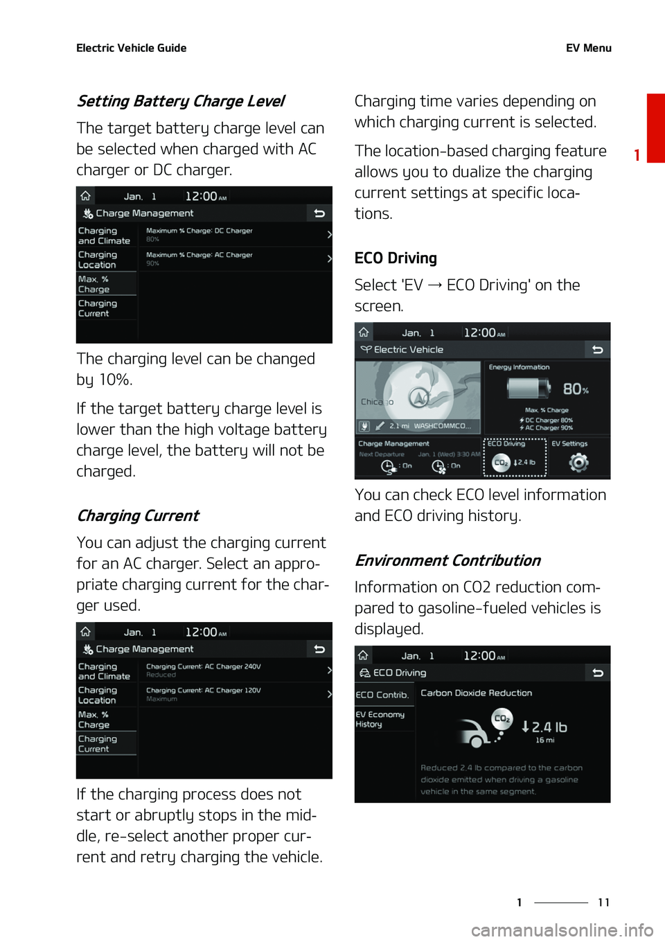 KIA NIRO EV 2020 User Guide ��
�
�
�&�M�F�D�U�S�J�D��7�F�I�J�D�M�F��(�V�J�E�F�&�7��.�F�O�V
�4�F�U�U�J�O�H��#�B�U�U�F�S�Z��$�I�B�S�H�F��-�F�W�F�M
�5�I�F��U�B�S�H�F�U��C�B�U�U�F�S�Z��D�I�B�S�H�F��M�F�W�F�M��D�B�O�
