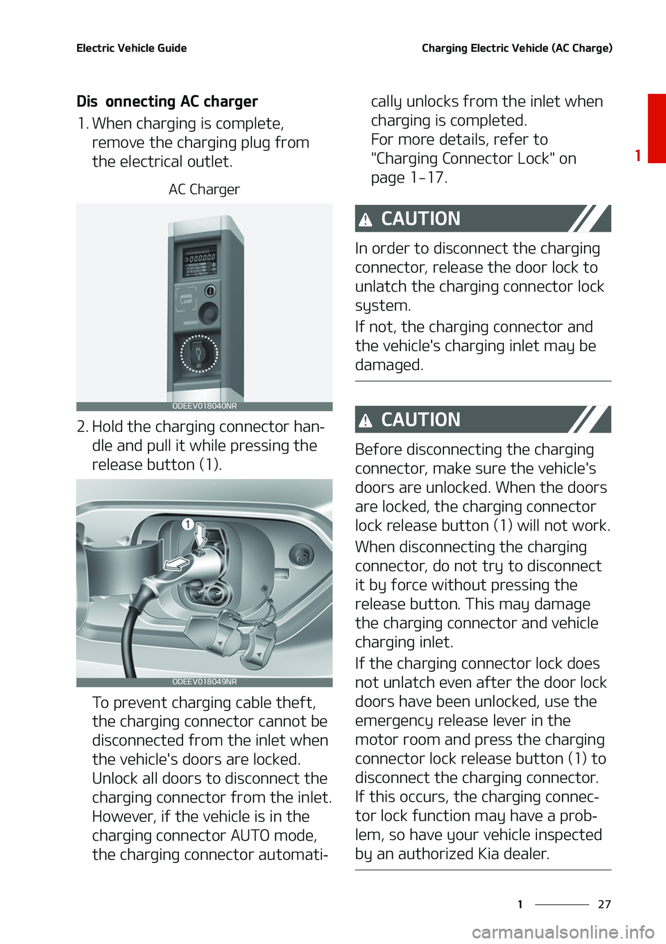 KIA NIRO EV 2020 Owners Guide ��
�
�
�&�M�F�D�U�S�J�D��7�F�I�J�D�M�F��(�V�J�E�F�$�I�B�S�H�J�O�H��&�M�F�D�U�S�J�D��7�F�I�J�D�M�F��	�"�$��$�I�B�S�H�F�

�%�J�T�D�P�O�O�F�D�U�J�O�H��"�$��D�I�B�S�H�F�S
���8�I�F�O��D�I�B�