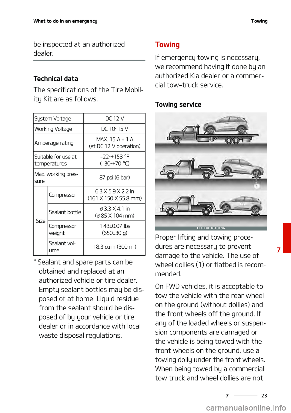 KIA NIRO EV 2020  Owners Manual ��
�
�
�8�I�B�U��U�P��E�P��J�O��B�O��F�N�F�S�H�F�O�D�Z�5�P�X�J�O�H
�C�F��J�O�T�Q�F�D�U�F�E��B�U��B�O��B�V�U�I�P�S�J�[�F�E�
�E�F�B�M�F�S�
�5�F�D�I�O�J�D�B�M��E�B�U�B
�5�I�F��T�Q�F�D�J�
