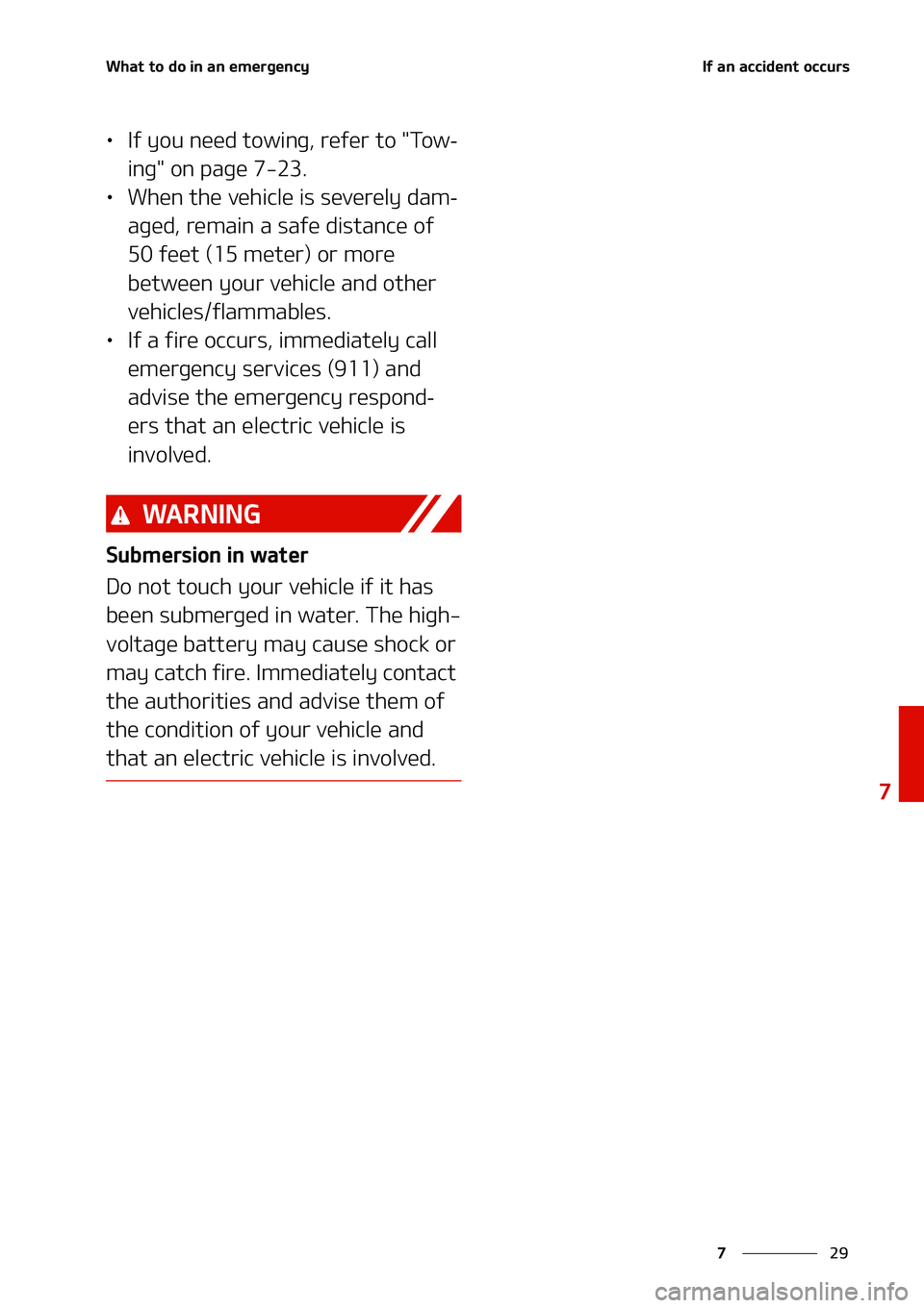 KIA NIRO EV 2020  Owners Manual ��
�
�
�8�I�B�U��U�P��E�P��J�O��B�O��F�N�F�S�H�F�O�D�Z�*�G��B�O��B�D�D�J�E�F�O�U��P�D�D�V�S�T
LÜ�*�G��Z�P�V��O�F�F�E��U�P�X�J�O�H�
��S�F�G�F�S��U�P���5�P�X-
�J�O�H���P�O��Q�B�H�