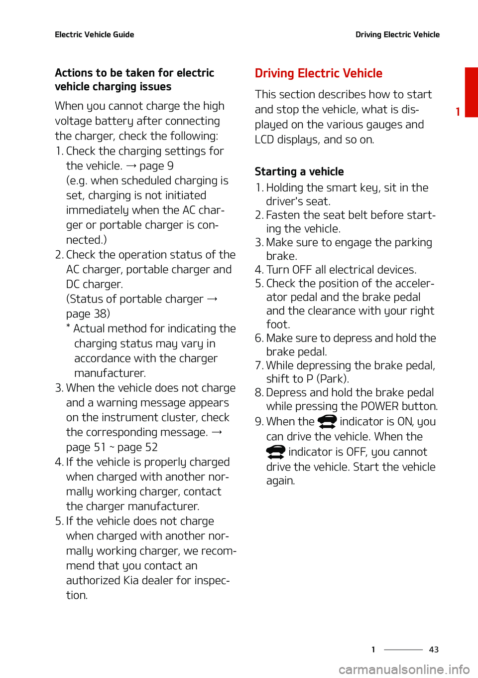 KIA NIRO EV 2020 Service Manual ��
�
�
�&�M�F�D�U�S�J�D��7�F�I�J�D�M�F��(�V�J�E�F�%�S�J�W�J�O�H��&�M�F�D�U�S�J�D��7�F�I�J�D�M�F
�"�D�U�J�P�O�T��U�P��C�F��U�B�L�F�O��G�P�S��F�M�F�D�U�S�J�D�
�W�F�I�J�D�M�F��D�I�B�S�H�J�