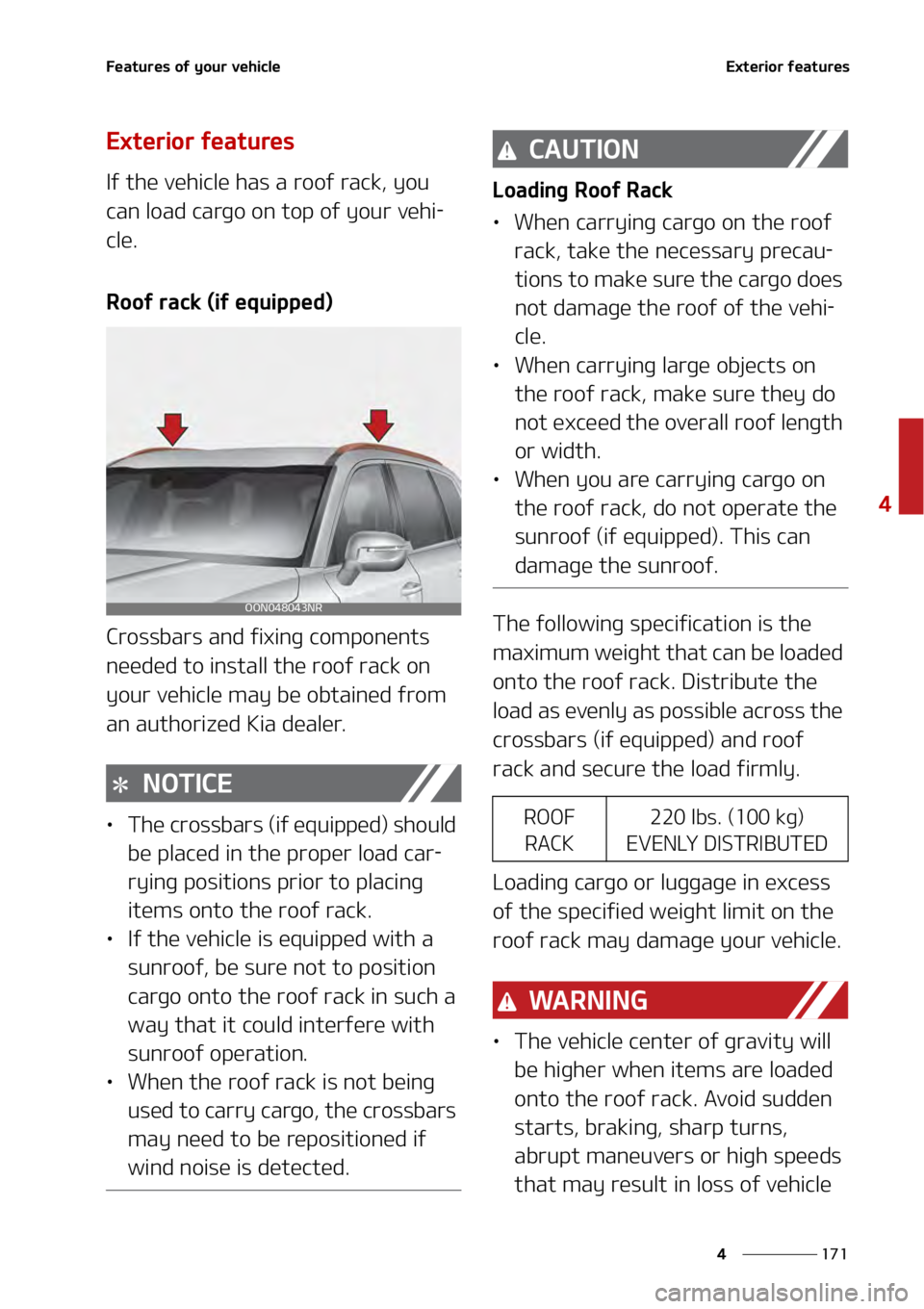 KIA TELLURIDE 2021  Owners Manual ���
�
�
��F�B�U�V�S�F�T��P�G��Z�P�V�S��W�F�I�J�D�M�F�&�Y�U�F�S�J�P�S��G�F�B�U�V�S�F�T
�&�Y�U�F�S�J�P�S��G�F�B�U�V�S�F�T
�*�G��U�I�F��W�F�I�J�D�M�F��I�B�T��B��S�P�P�G��S�B�D�L�
��Z�P�