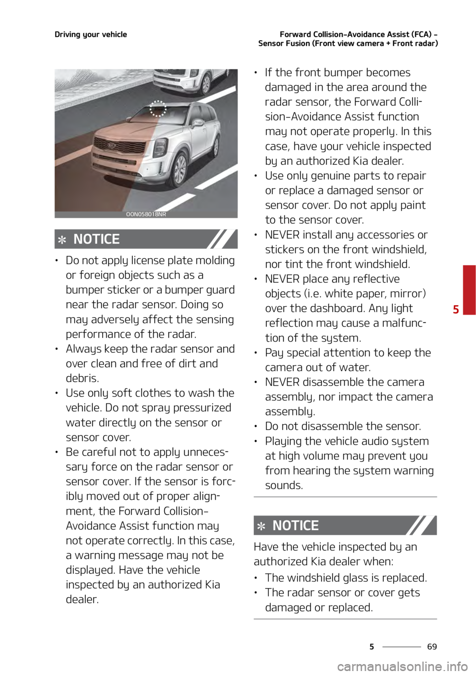 KIA TELLURIDE 2021  Owners Manual ��
�
�
�%�S�J�W�J�O�H��Z�P�V�S��W�F�I�J�D�M�F��P�S�X�B�S�E��$�P�M�M�J�T�J�P�O��"�W�P�J�E�B�O�D�F��"�T�T�J�T�U��	��$�"�
��
�4�F�O�T�P�S���V�T�J�P�O��	��S�P�O�U��W�J�F�X��D�B�N�F�S�B