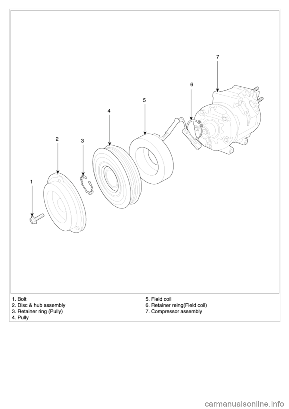 KIA CARNIVAL 2007  Workshop Manual 