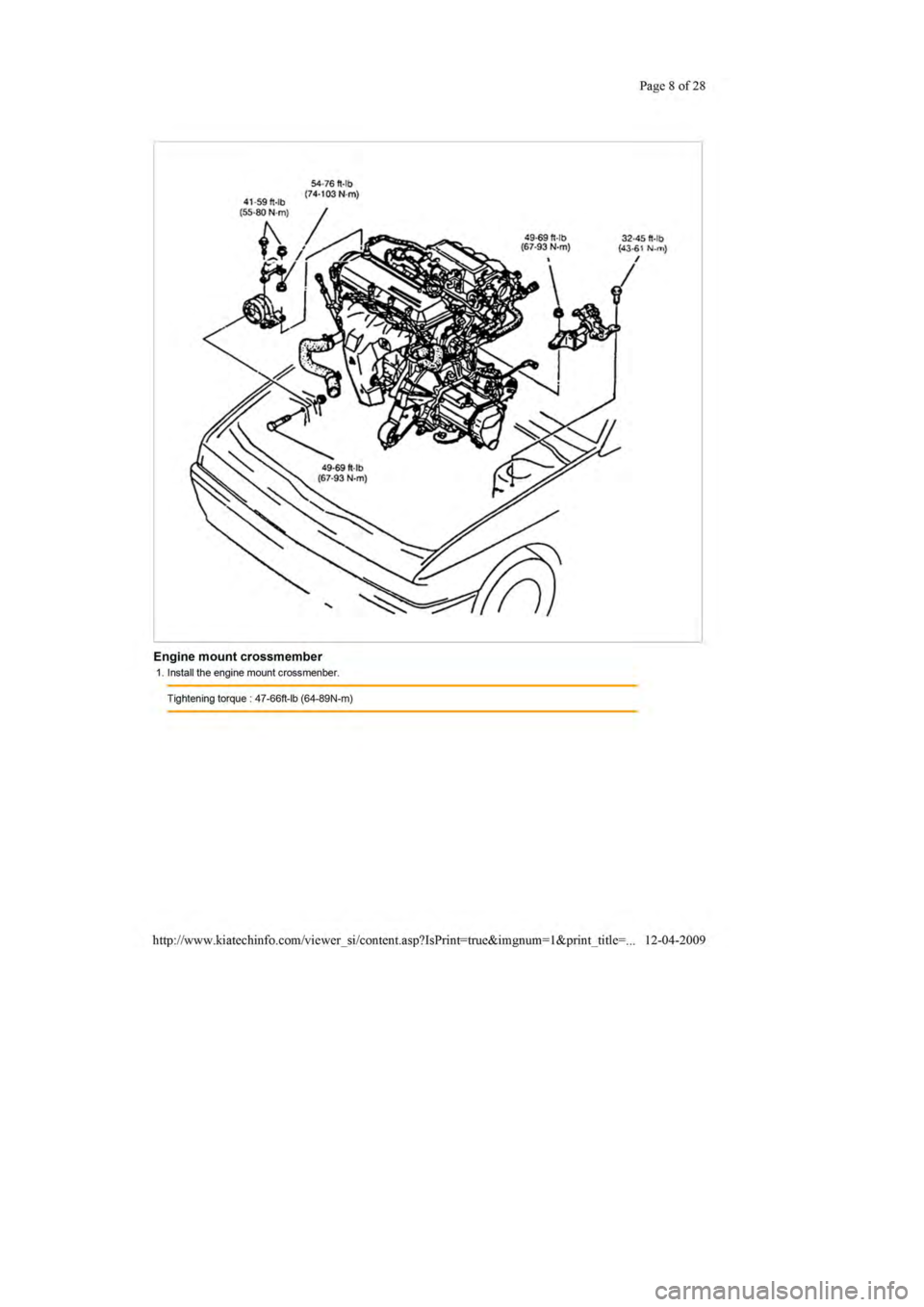KIA SEPHIA 1996 Workshop Manual KIA SEPHIA 1996 Workshop Manual