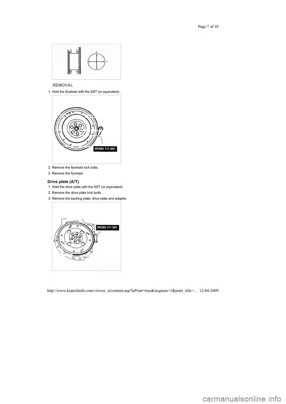 KIA SEPHIA 1996 Workshop Manual KIA SEPHIA 1996 Workshop Manual