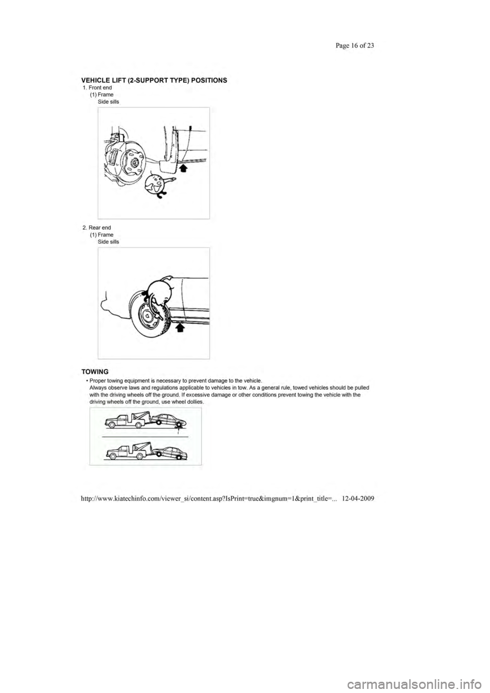 KIA SEPHIA 1996 User Guide KIA SEPHIA 1996 User Guide