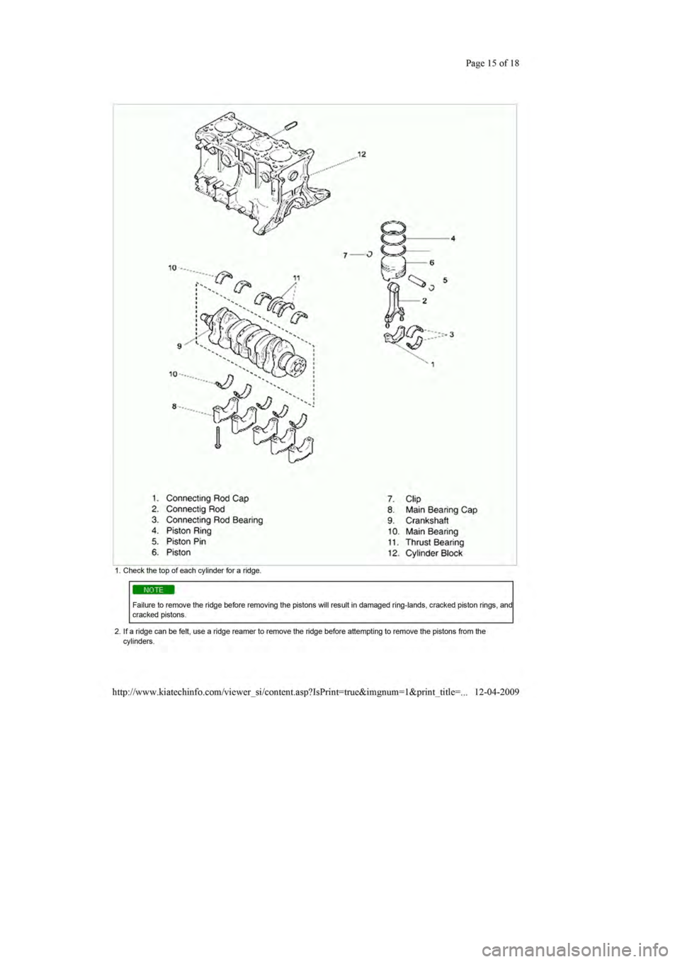 KIA SEPHIA 1996  Workshop Manual 