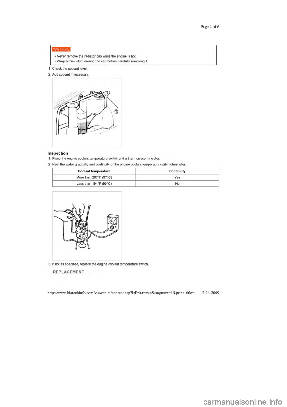 KIA SEPHIA 1996 Workshop Manual KIA SEPHIA 1996 Workshop Manual