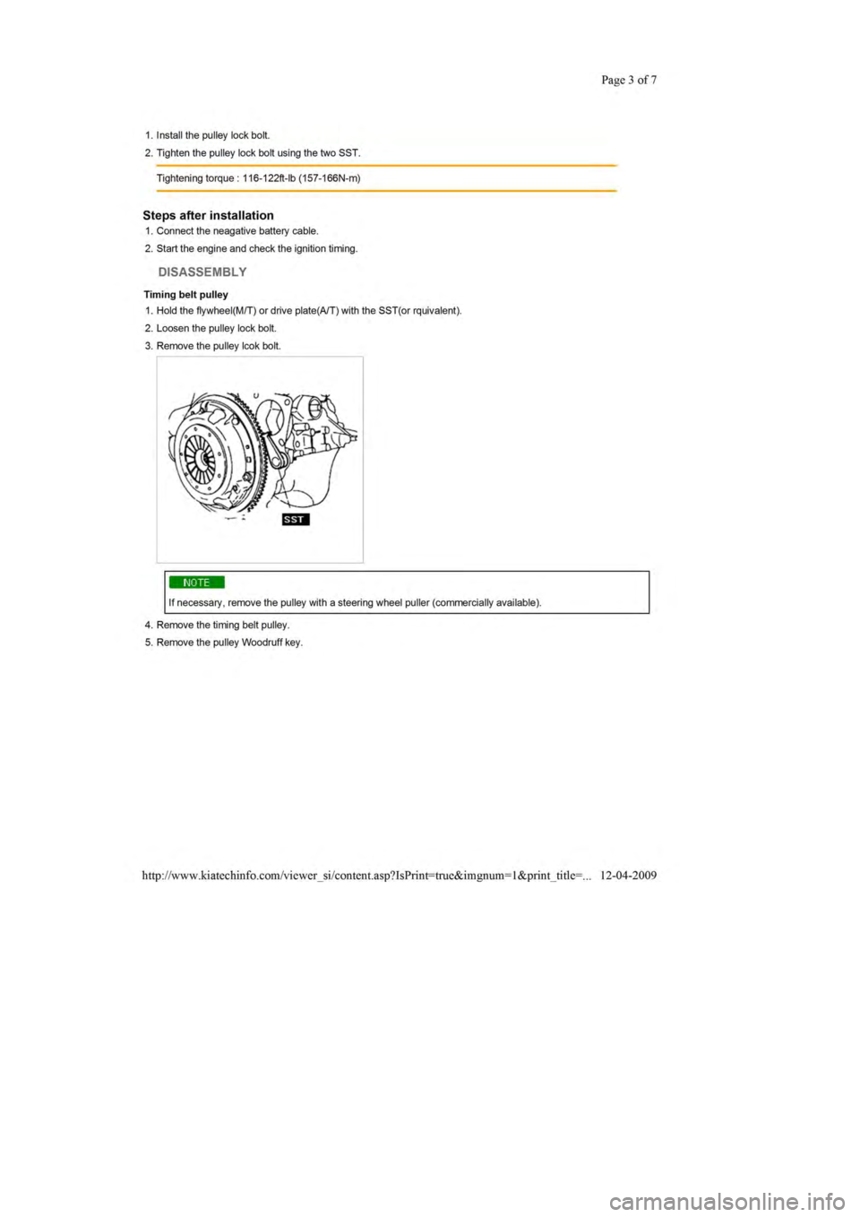 KIA SEPHIA 1996 Workshop Manual KIA SEPHIA 1996 Workshop Manual