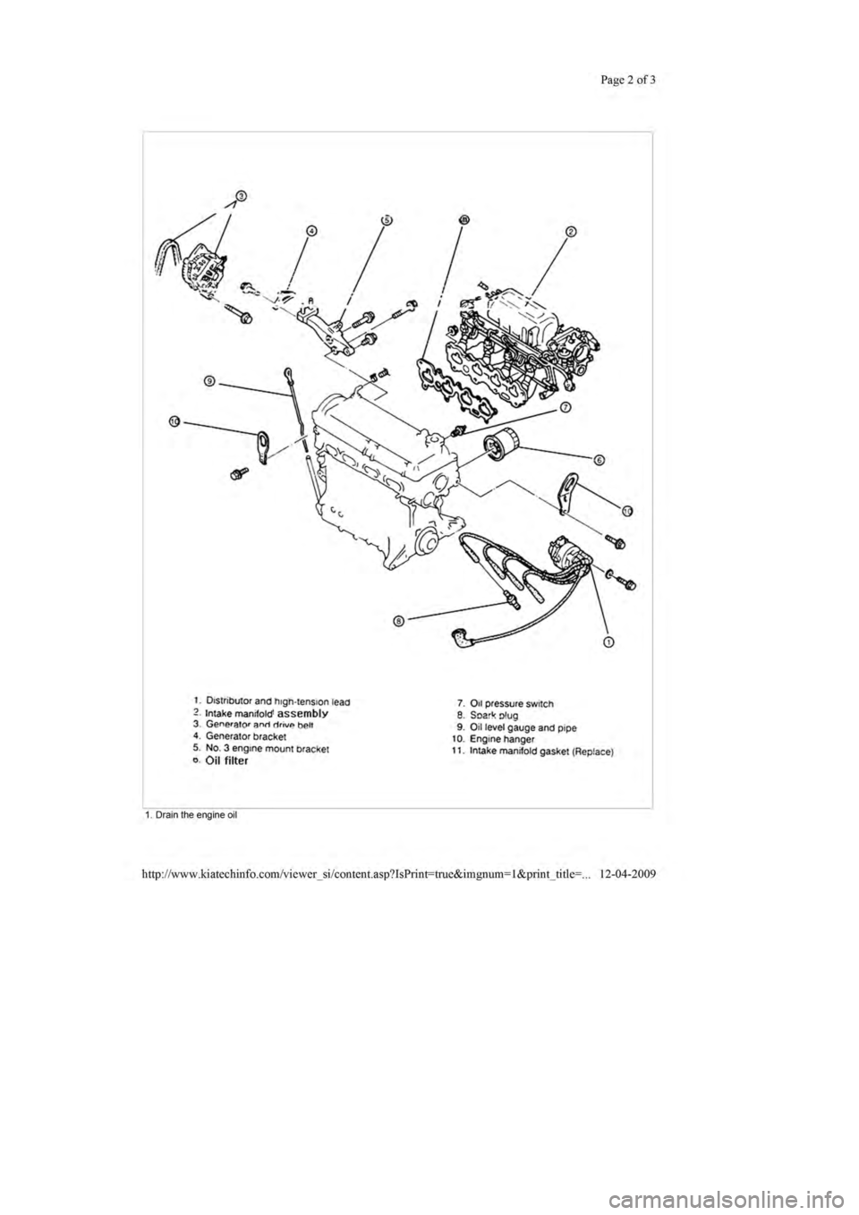 KIA SEPHIA 1996 Workshop Manual KIA SEPHIA 1996 Workshop Manual