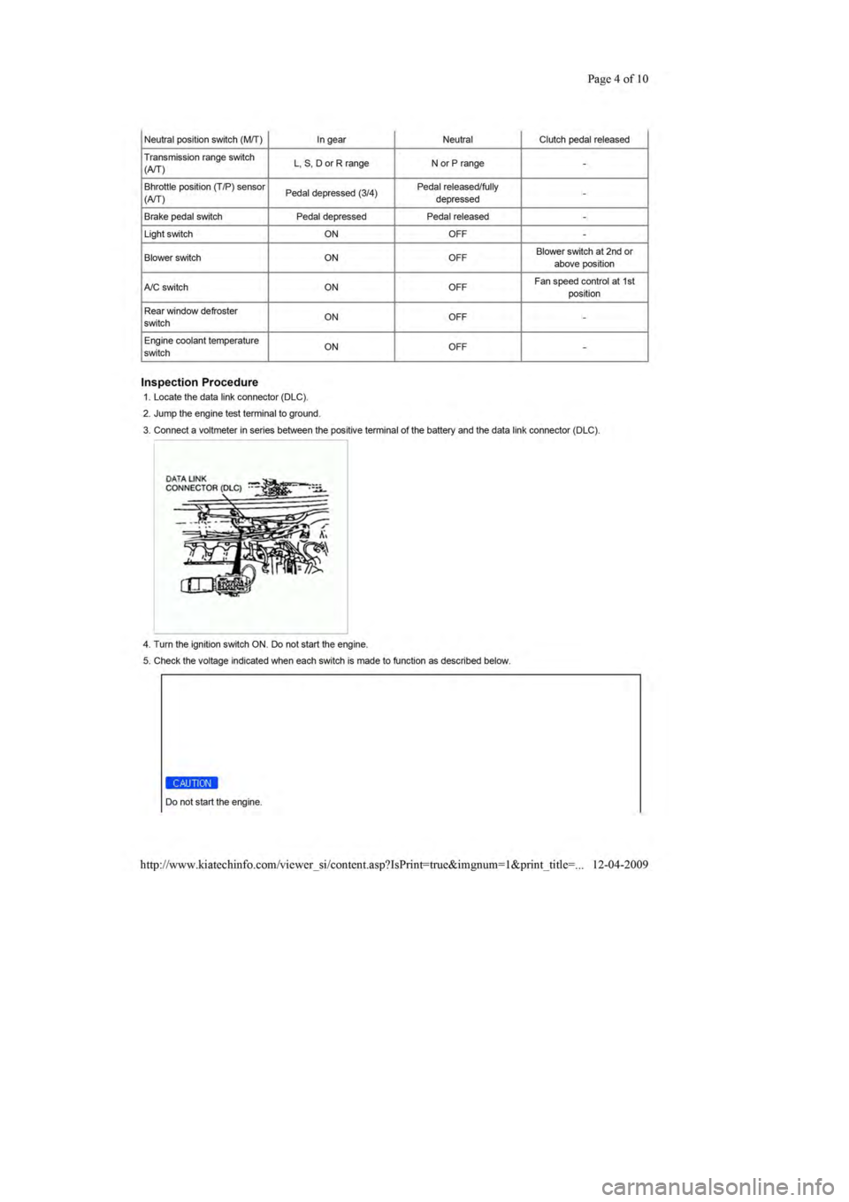 KIA SEPHIA 1996  Workshop Manual 
