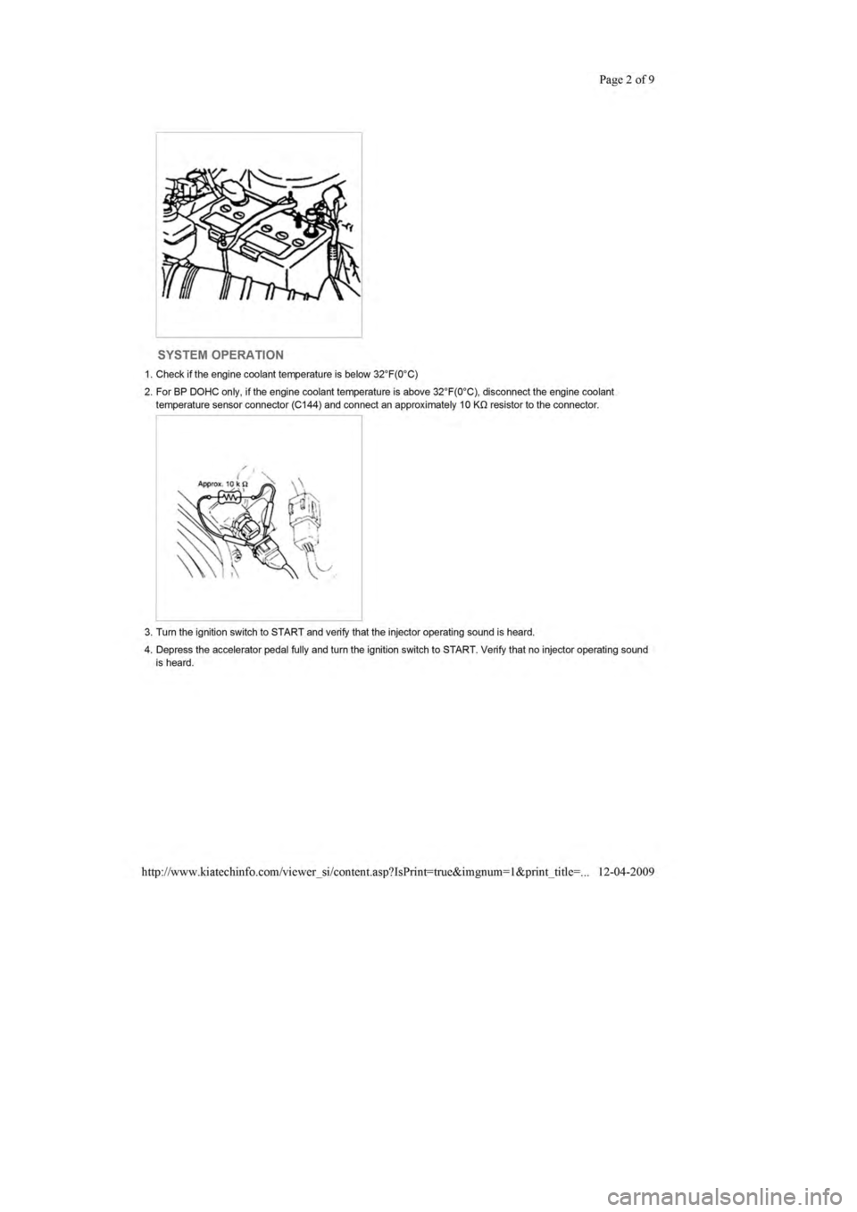 KIA SEPHIA 1996  Workshop Manual 