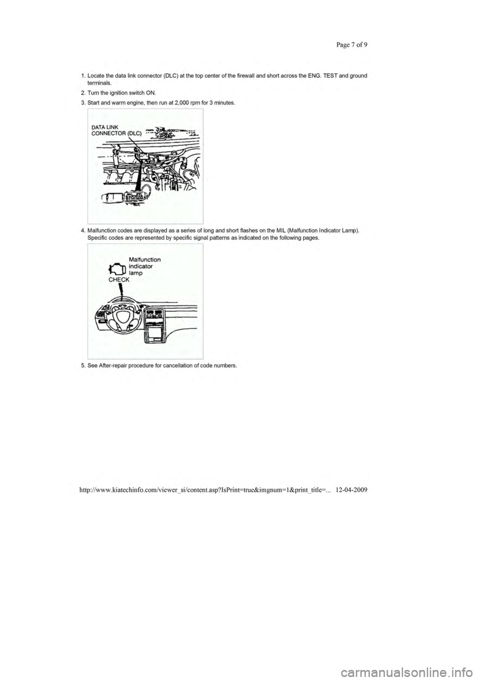 KIA SEPHIA 1996  Workshop Manual 