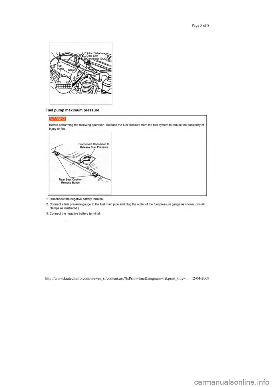 KIA SEPHIA 1996 Workshop Manual KIA SEPHIA 1996 Workshop Manual