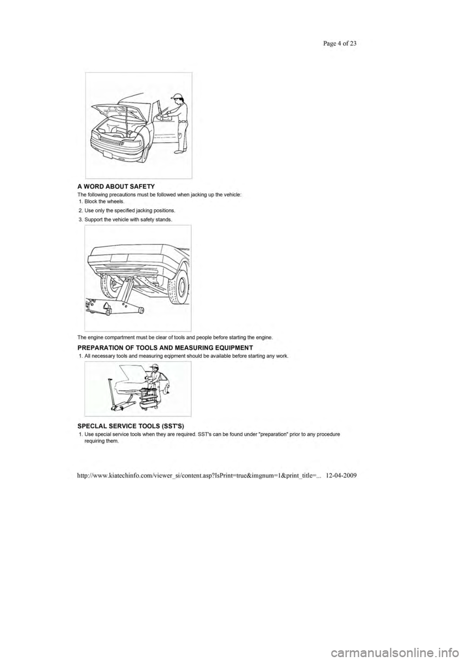 KIA SEPHIA 1996  Workshop Manual 