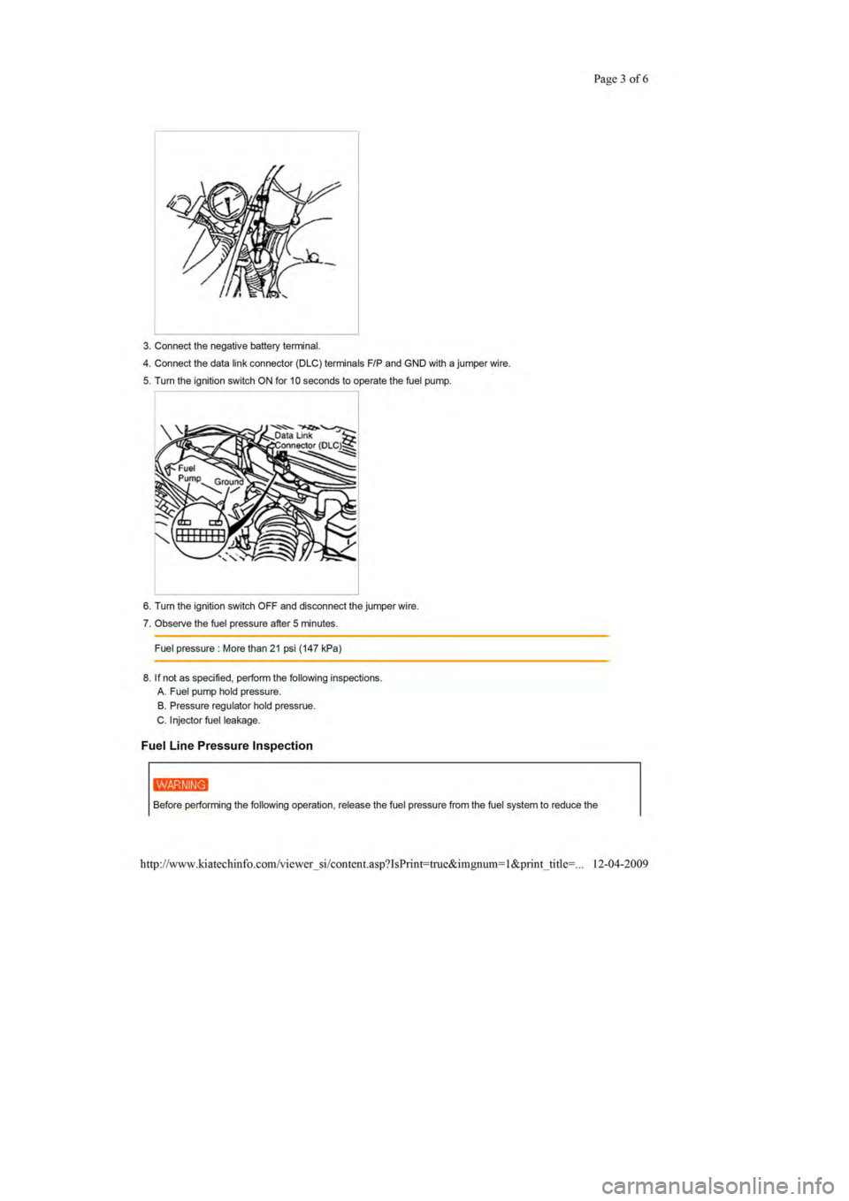 KIA SEPHIA 1996  Workshop Manual 