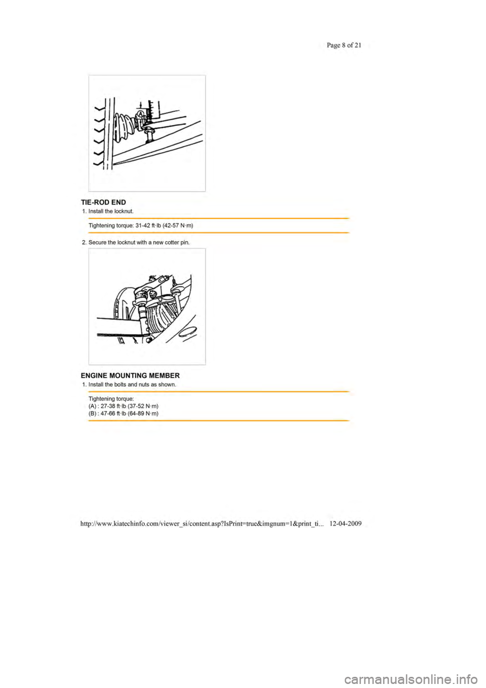 KIA SEPHIA 1996  Workshop Manual 