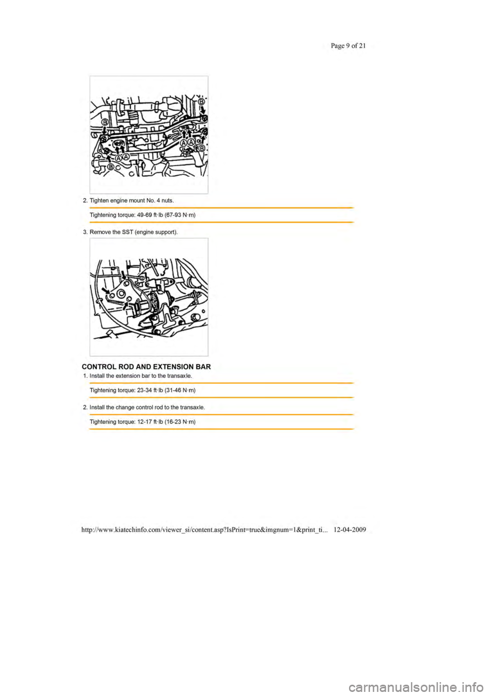 KIA SEPHIA 1996  Workshop Manual 