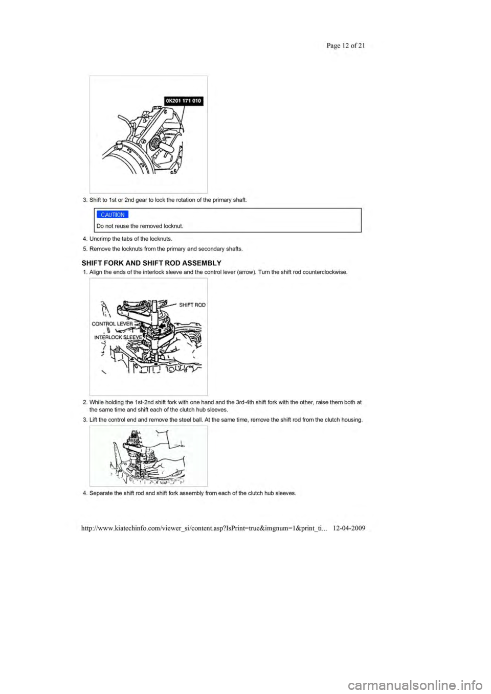KIA SEPHIA 1996  Workshop Manual 