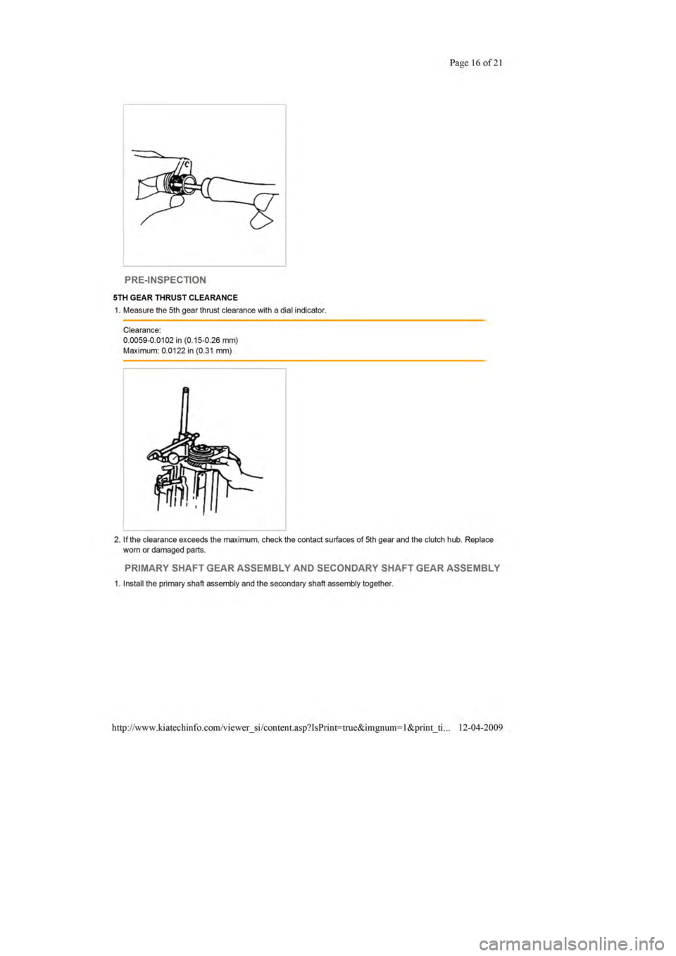 KIA SEPHIA 1996  Workshop Manual 