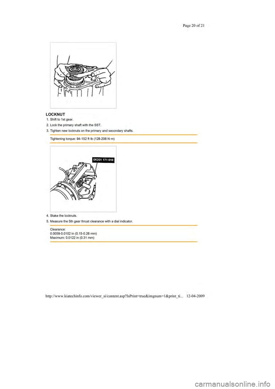 KIA SEPHIA 1996  Workshop Manual 