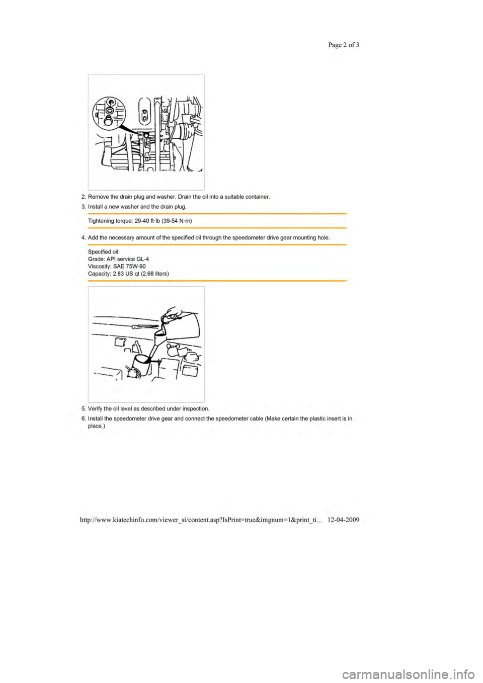 KIA SEPHIA 1996 Workshop Manual KIA SEPHIA 1996 Workshop Manual