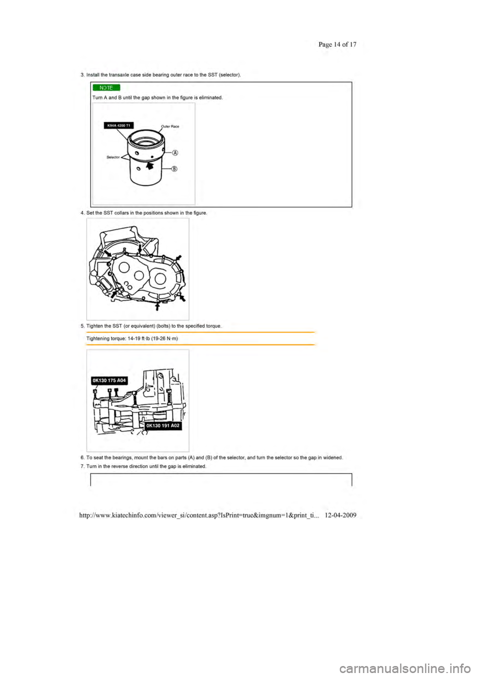 KIA SEPHIA 1996 Workshop Manual KIA SEPHIA 1996 Workshop Manual