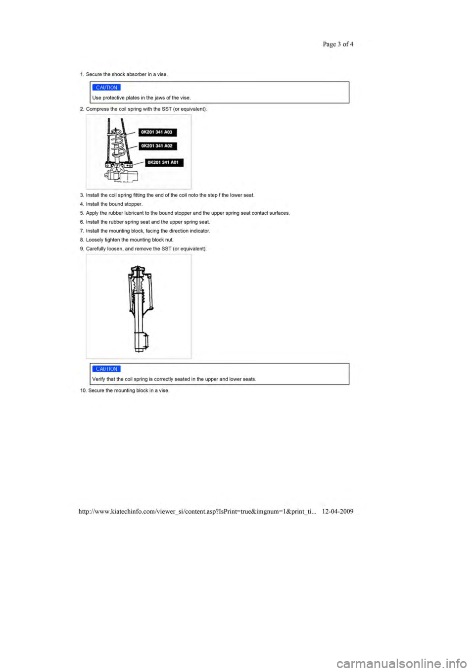 KIA SEPHIA 1996 Workshop Manual KIA SEPHIA 1996 Workshop Manual