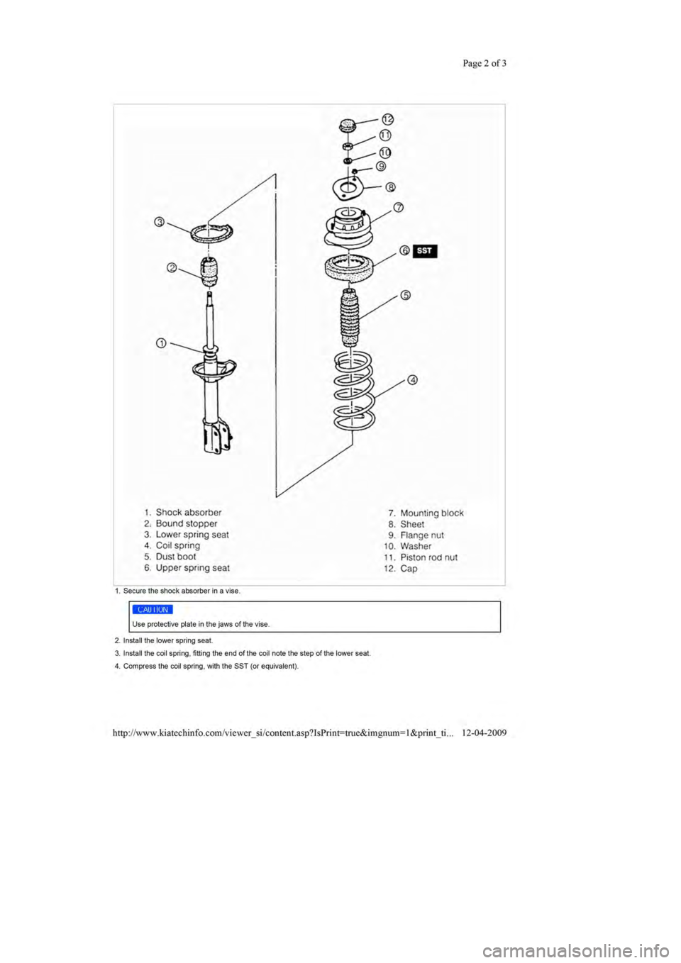 KIA SEPHIA 1996  Workshop Manual 