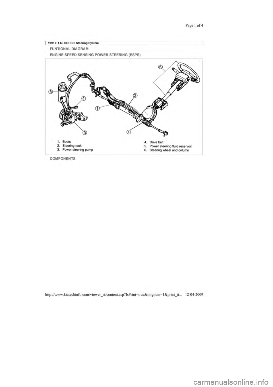 KIA SEPHIA 1996  Workshop Manual 