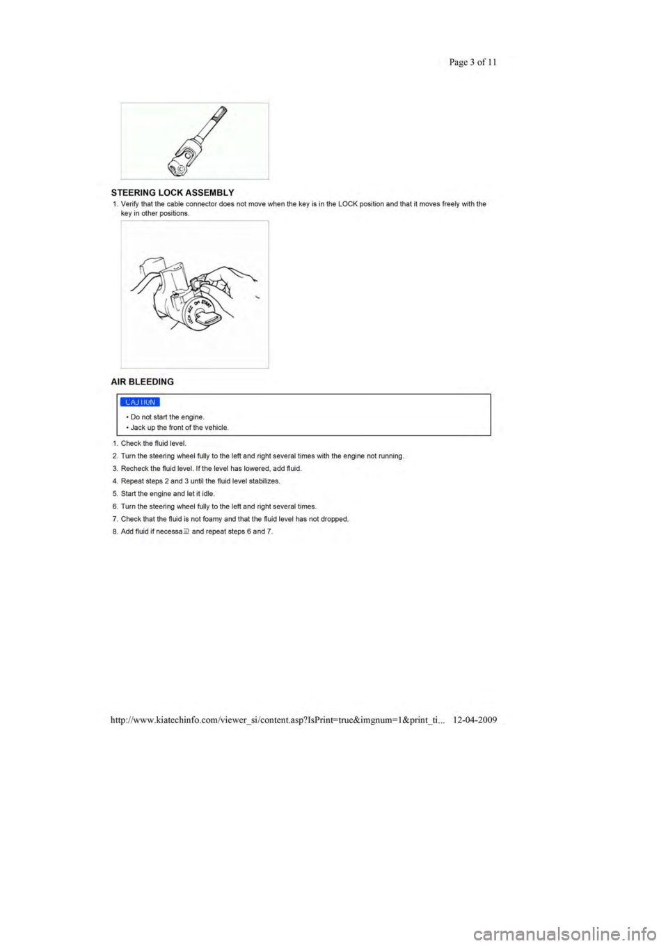 KIA SEPHIA 1996  Workshop Manual 