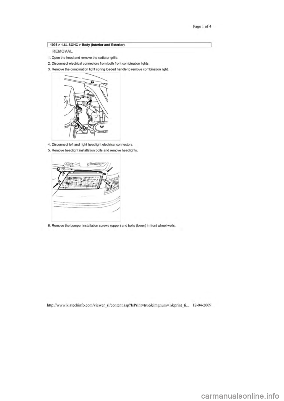 KIA SEPHIA 1996 Workshop Manual KIA SEPHIA 1996 Workshop Manual