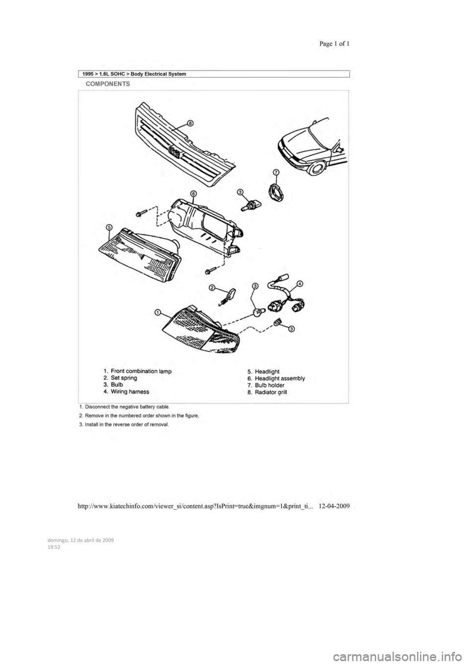 KIA SEPHIA 1996 Workshop Manual
domingo, 12 de abril de 2009
19:52
KIA SEPHIA 1996 Workshop Manual
domingo, 12 de abril de 2009
19:52