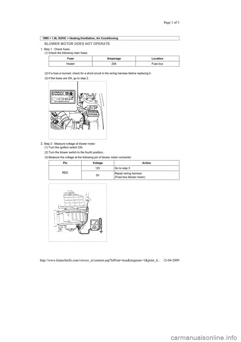 KIA SEPHIA 1996 Workshop Manual KIA SEPHIA 1996 Workshop Manual
