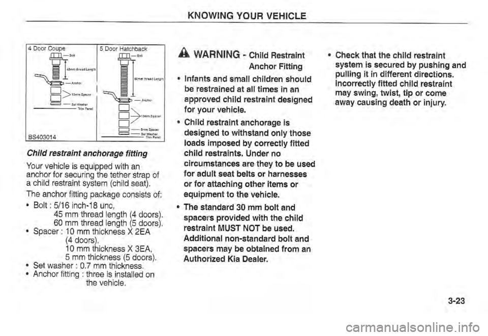 KIA SPECTRA5 2002 Manual Online KIA SPECTRA5 2002 Manual Online