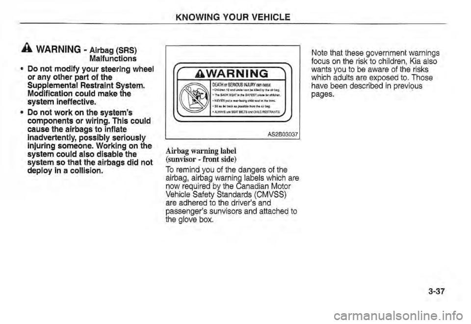 KIA SPECTRA5 2002 Owners Manual KIA SPECTRA5 2002 Owners Manual