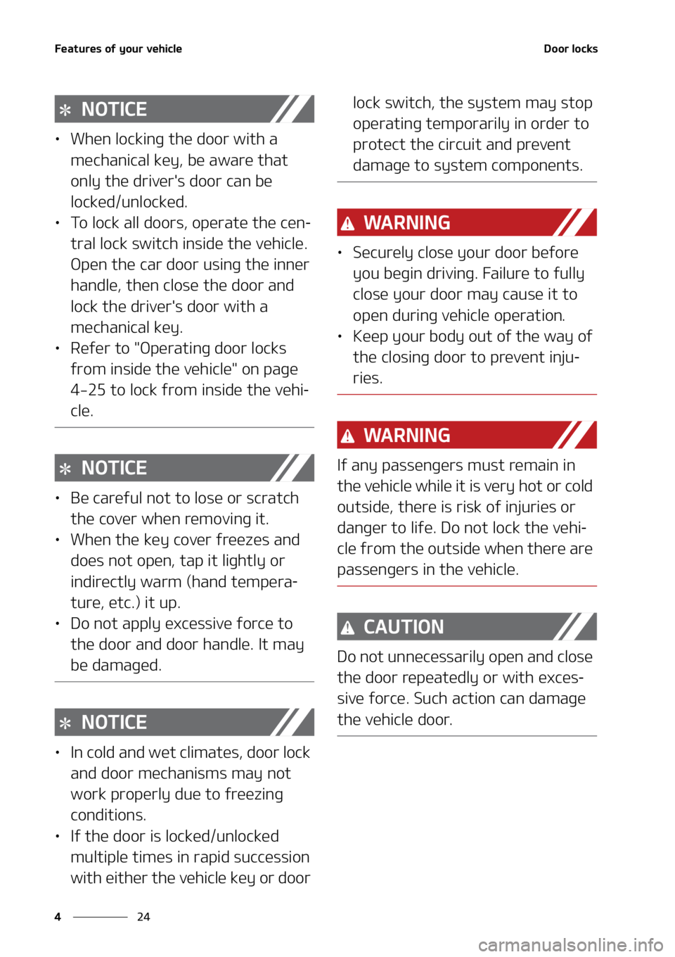 KIA SEDONA 2022  Owners Manual ��F�B�U�V�S�F�T��P�G��Z�P�V�S��W�F�I�J�D�M�F
��
�
�%�P�P�S��M�P�D�L�T
�/�0�5�*�$�&
LÜ �8�I�F�O��M�P�D�L�J�O�H��U�I�F��E�P�P�S��X�J�U�I��B�
�N�F�D�I�B�O�J�D�B�M��L�F�Z�
��C�F��B�X�B�S