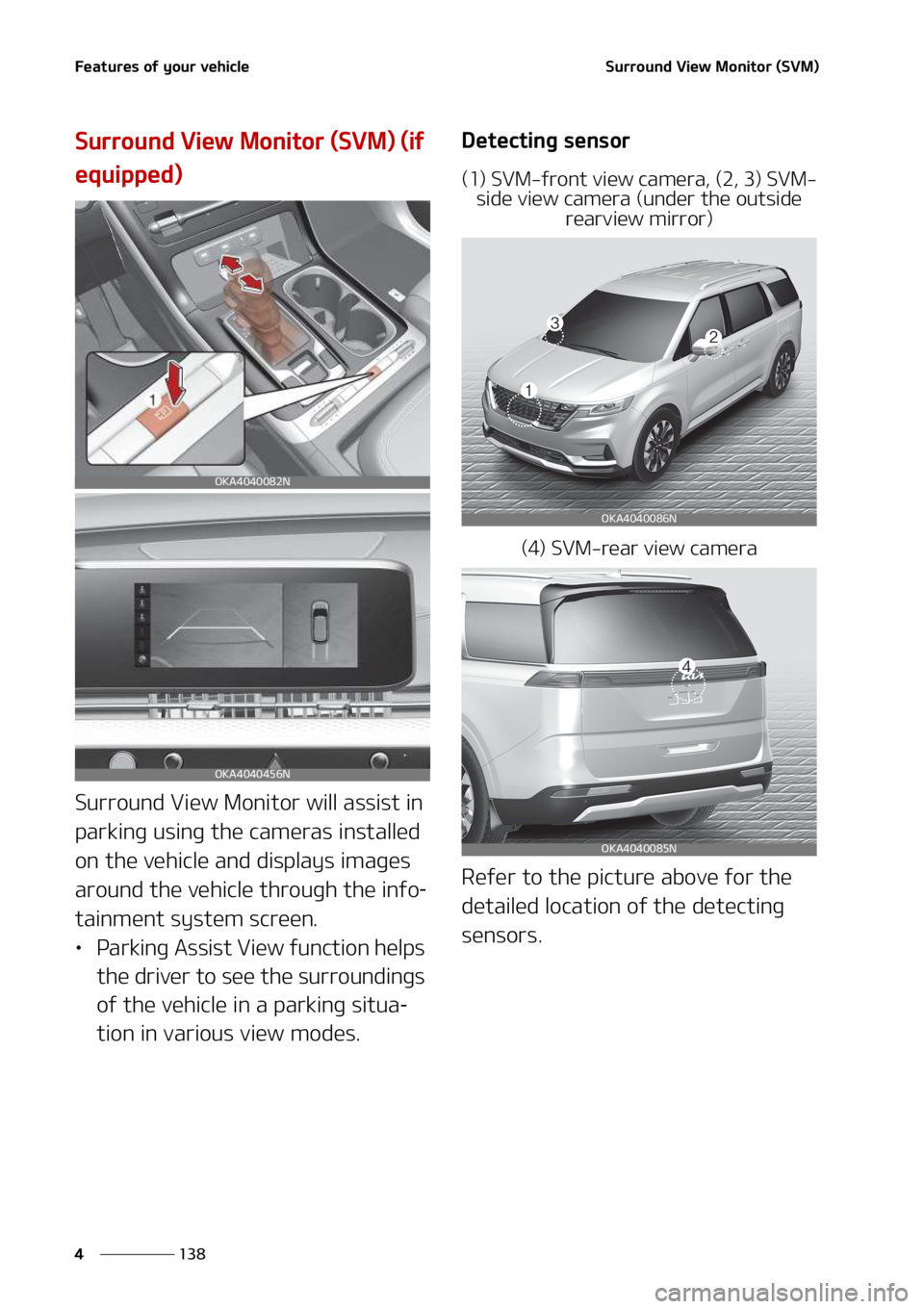 KIA SEDONA 2022  Owners Manual ��F�B�U�V�S�F�T��P�G��Z�P�V�S��W�F�I�J�D�M�F
���
�
�4�V�S�S�P�V�O�E��7�J�F�X��.�P�O�J�U�P�S��	�4�7�.�

�4�V�S�S�P�V�O�E��7�J�F�X��.�P�O�J�U�P�S��	�4�7�.�
��	�J�G�
�F�R�V�J�Q�Q�F�E�

�4
