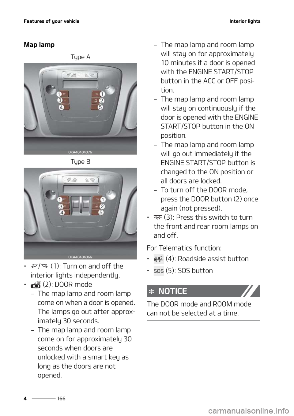 KIA SEDONA 2022  Owners Manual ��F�B�U�V�S�F�T��P�G��Z�P�V�S��W�F�I�J�D�M�F
���
�
�*�O�U�F�S�J�P�S��M�J�H�I�U�T
�.�B�Q��M�B�N�Q
�5�Z �Q �F � �"
�5�Z �Q �F � �#
LÜ � ��	��
���5�V�S�O��P�O��B�O�E��P�G�G��U�I�F�