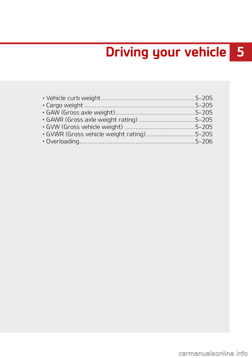 KIA SEDONA 2022  Owners Manual �
�%�S�J�W�J�O�H��Z�P�V�S��W�F�I�J�D�M�F
LÜ ��7�F�I�J�D�M�F��D�V�S�C��X�F�J�H�I�U ������������������������������������������� ������������