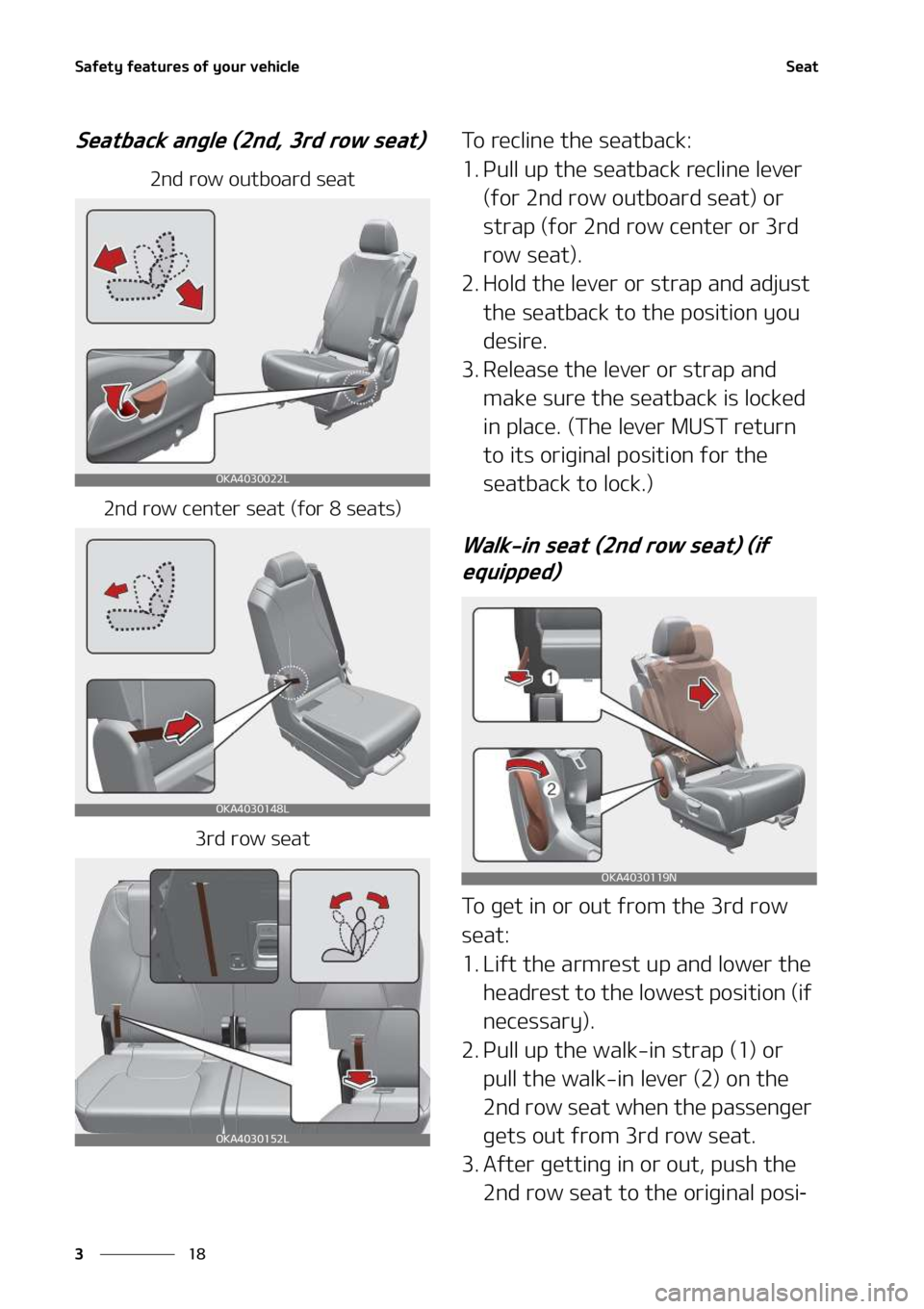 KIA SEDONA 2022 Owners Guide �4�B�G�F�U�Z��G�F�B�U�V�S�F�T��P�G��Z�P�V�S��W�F�I�J�D�M�F
��
�
�4�F�B�U
�4�F�B�U�C�B�D�L��B�O�H�M�F��	��O�E�
���S�E��S�P�X��T�F�B�U�

��O�E��S�P�X��P�V�U�C�P�B�S�E��T�F�B�U
��O�E�