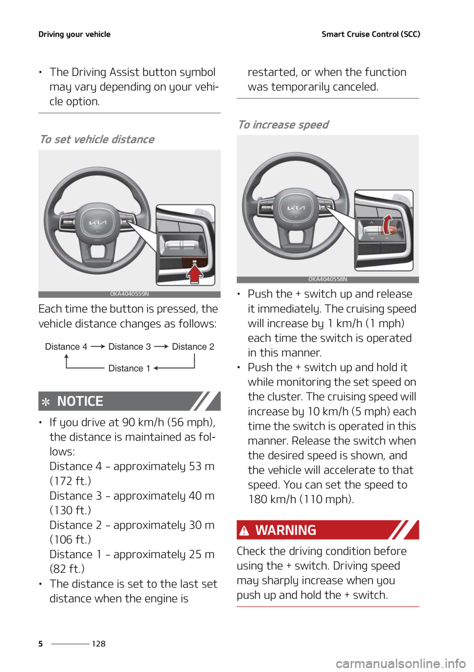 KIA SEDONA 2022  Owners Manual �%�S�J�W�J�O�H��Z�P�V�S��W�F�I�J�D�M�F
���
�
�4�N�B�S�U��$�S�V�J�T�F��$�P�O�U�S�P�M��	�4�$�$�

LÜ �5�I�F��%�S�J�W�J�O�H��"�T�T�J�T�U��C�V�U�U�P�O��T�Z�N�C�P�M�
�N�B�Z��W�B�S�Z��E�F�Q�