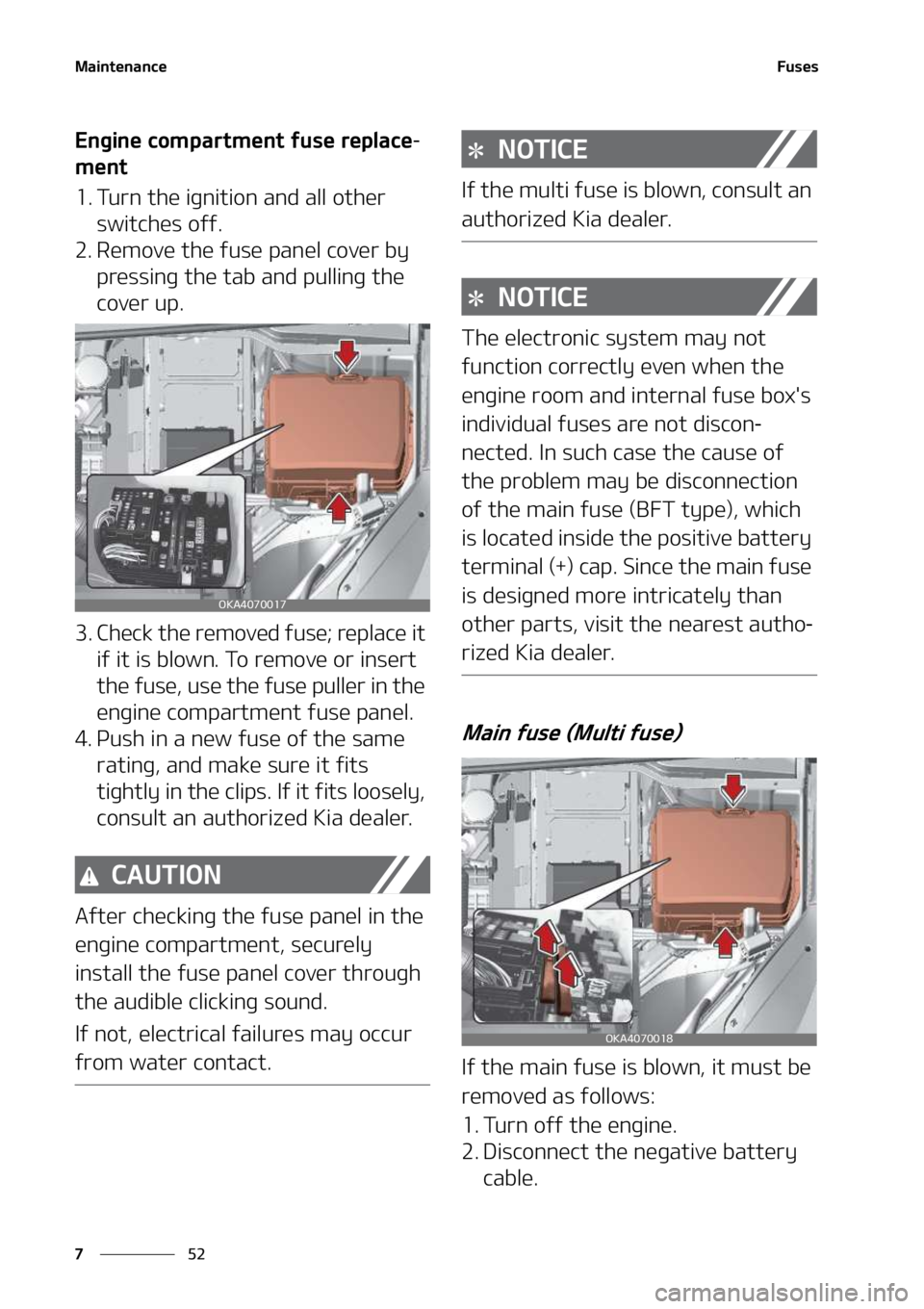 KIA SEDONA 2022  Owners Manual �.�B�J�O�U�F�O�B�O�D�F
��
�
��V�T�F�T
�&�O�H�J�O�F��D�P�N�Q�B�S�U�N�F�O�U��G�V�T�F��S�F�Q�M�B�D�F-
�N�F�O�U
�� �5�V�S�O��U�I�F��J�H�O�J�U�J�P�O��B�O�E��B�M�M��P�U�I�F�S�
�T�X�J�U�D�I�F�
