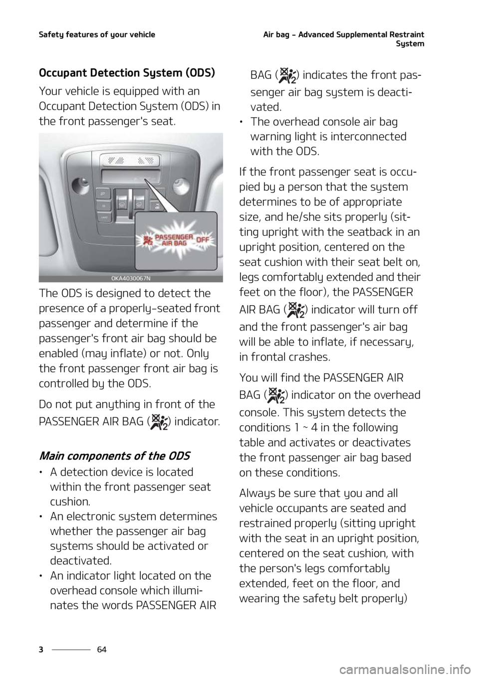 KIA SEDONA 2022 Manual Online �4�B�G�F�U�Z��G�F�B�U�V�S�F�T��P�G��Z�P�V�S��W�F�I�J�D�M�F
��
�
�"�J�S��C�B�H����"�E�W�B�O�D�F�E��4�V�Q�Q�M�F�N�F�O�U�B�M��3�F�T�U�S�B�J�O�U
�4�Z�T�U�F�N
�0�D�D�V�Q�B�O�U��%�F�U�F�D�U�J�